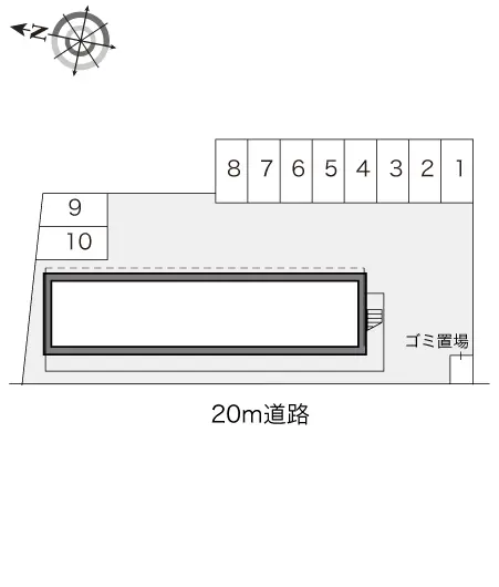 ★手数料０円★鴻巣市前砂　月極駐車場（LP）